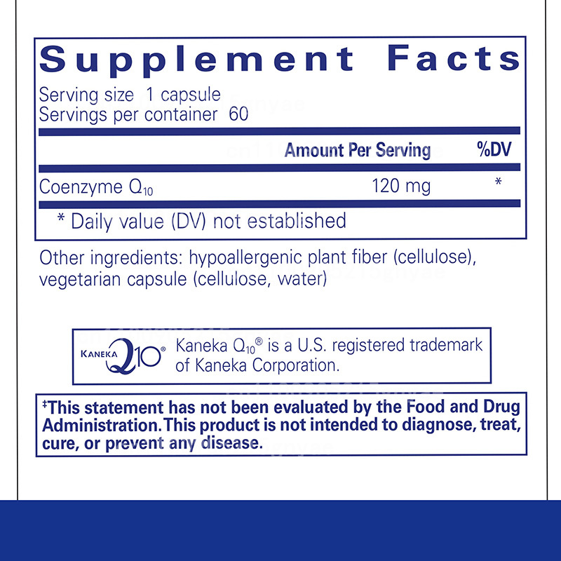 Coq10 Ubiquinol Softgel - Gélules liposomales Ubiquinol CoQ10 - Absorption