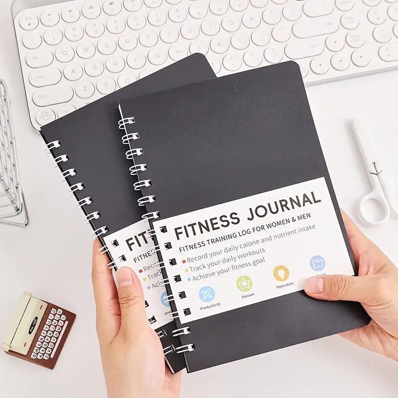 Nutrition And Exercise - Carnet de fitness, planificateur quotidien d'exercices