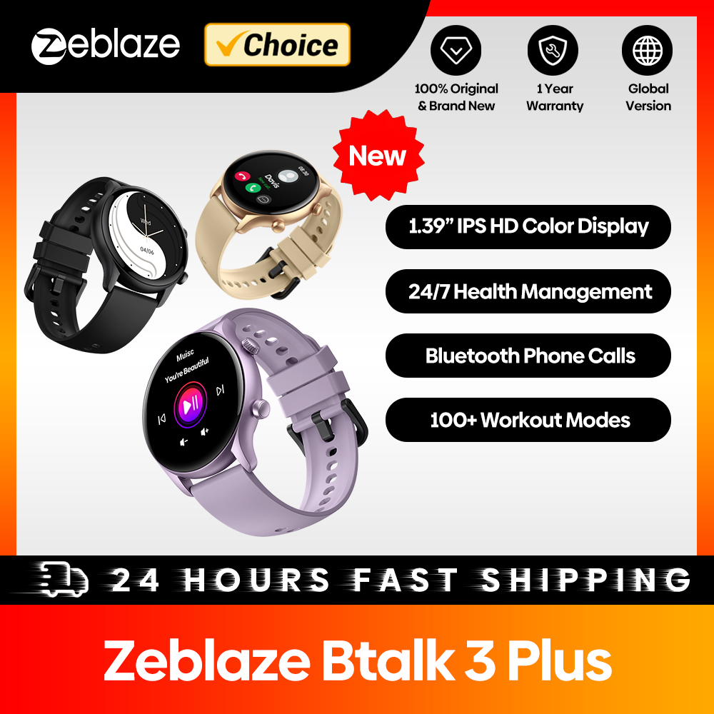 Nutrition Gym - Zeblaze-Montre intelligente Banti3 Plus pour hommes