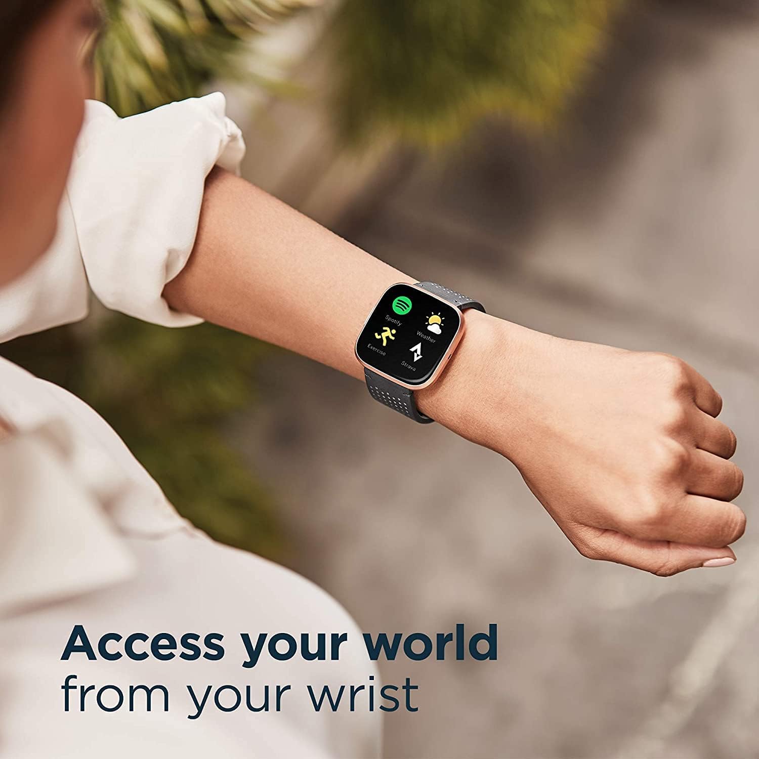 Fitbit Versa 2 Smartwatch sant - Nutrition Gym avis et prix
