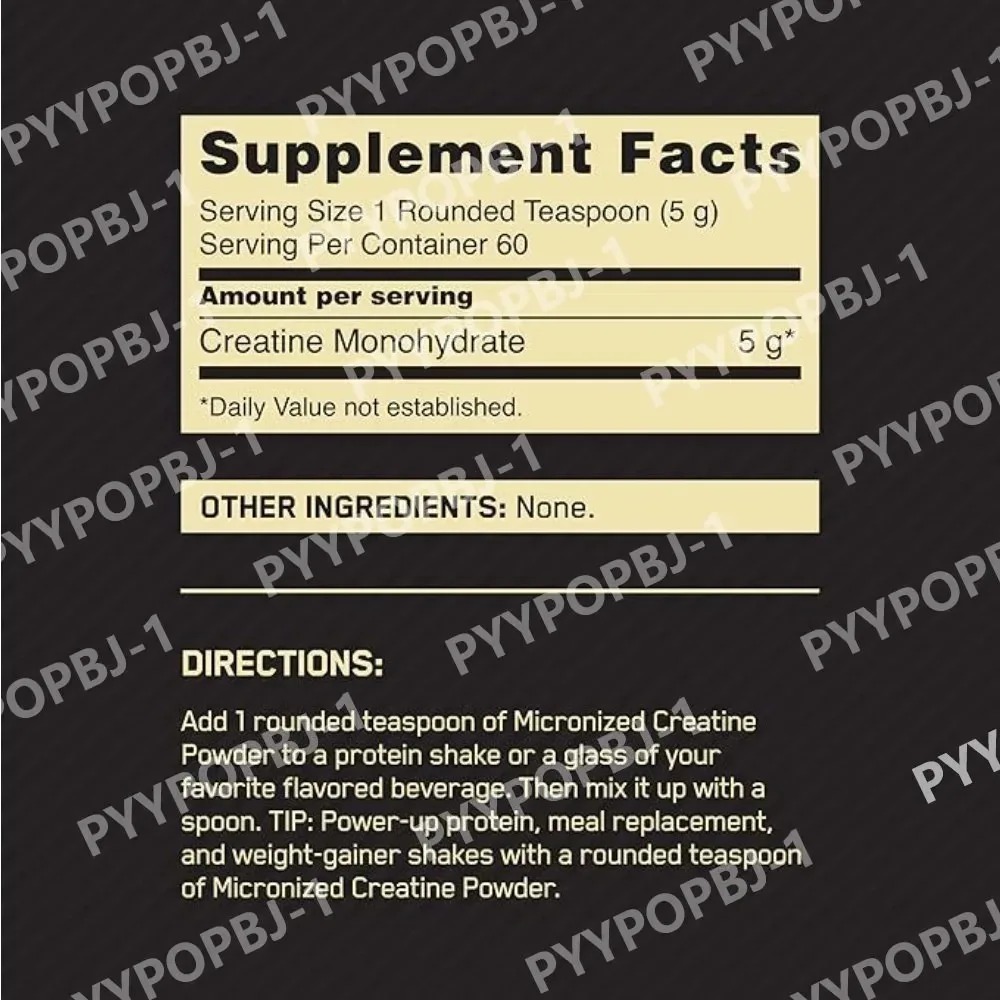 Créatine Monohydrate en Poudre - Nutrition Gym avis et prix