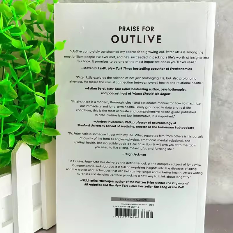 Outlive By Peter Attia Stratég - Nutrition And Exercise avis et prix