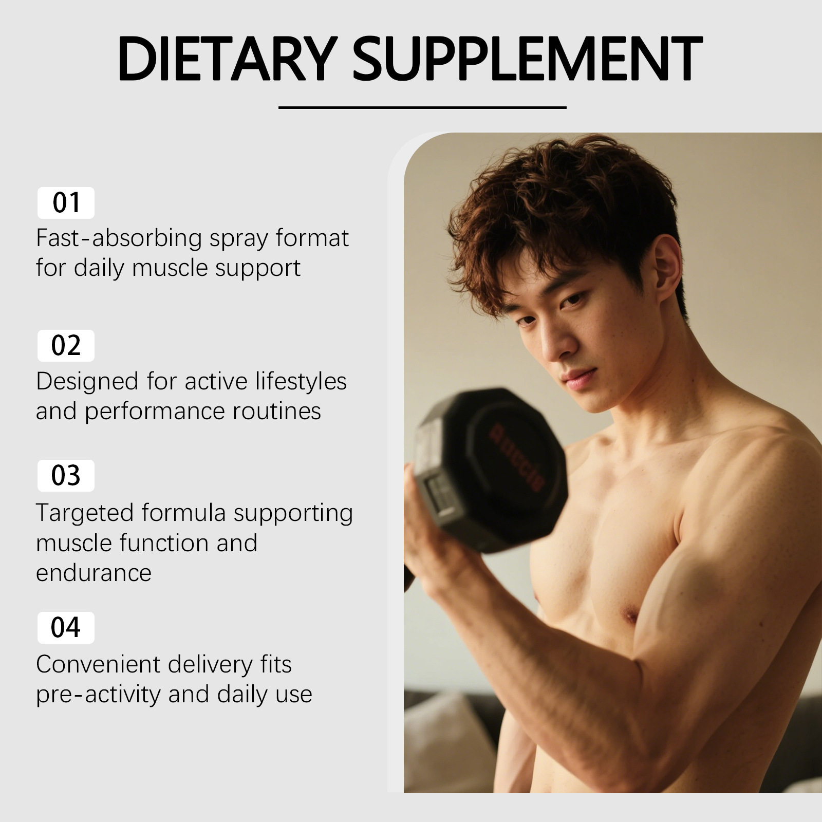 Spray pour la croissance muscu - Nutrition And Exercise avis et prix