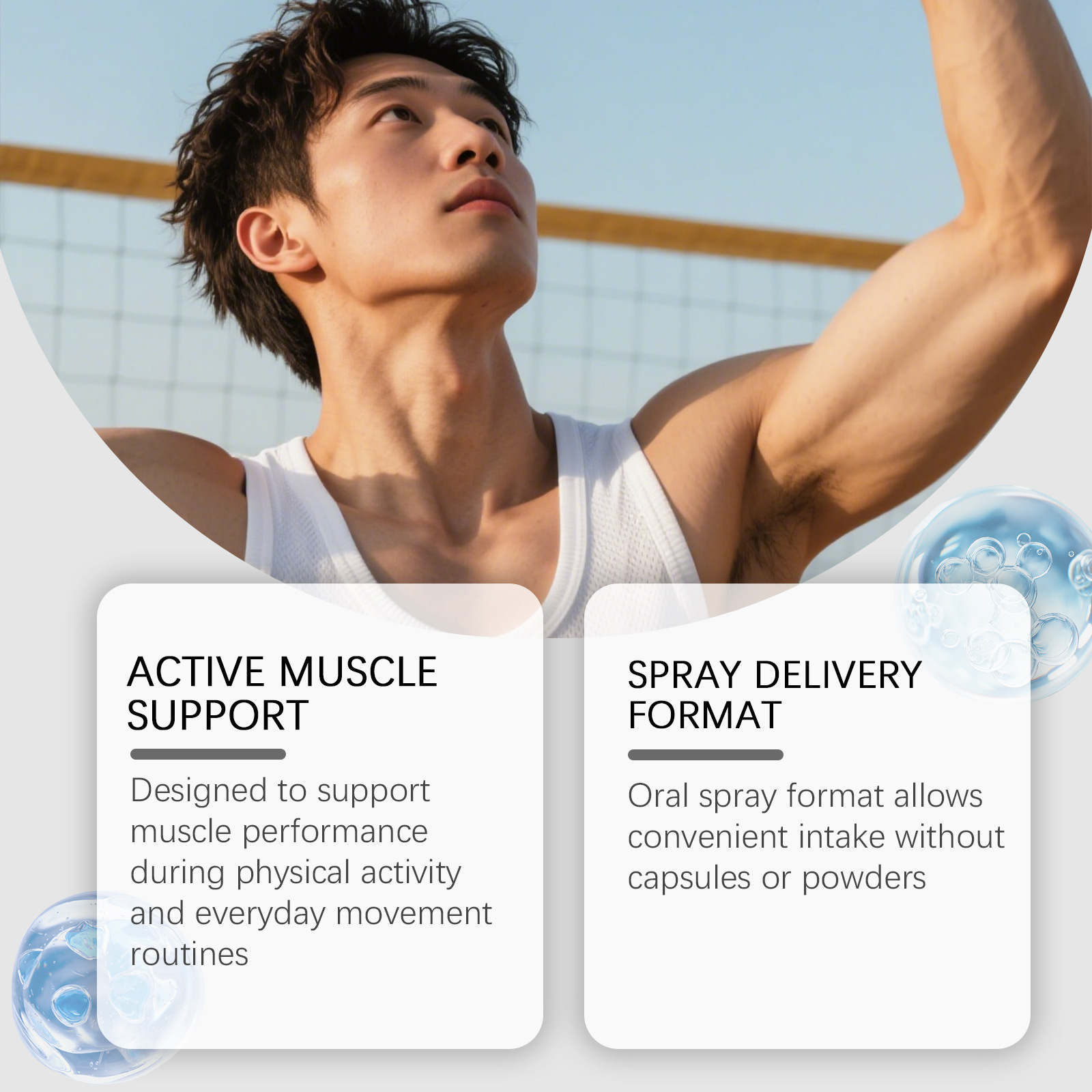 Spray pour la croissance muscu - Nutrition And Exercise avis et prix