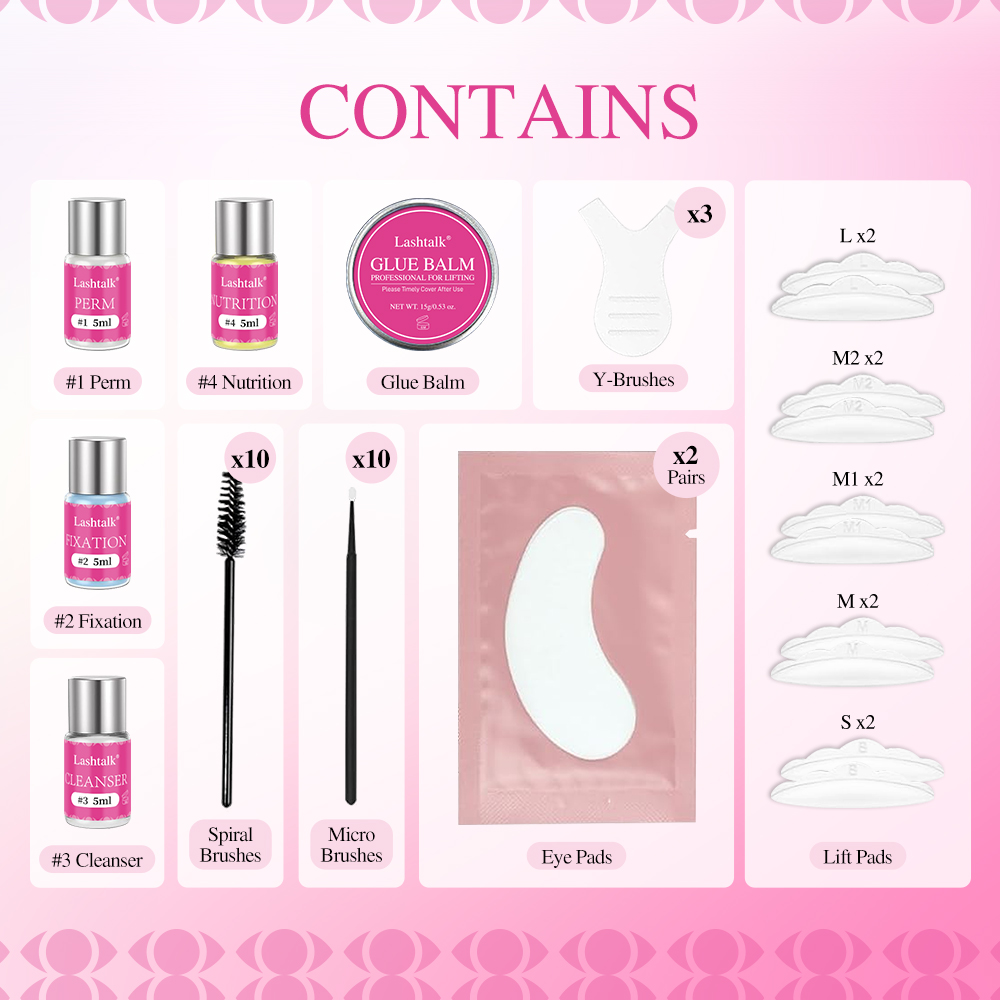 Kit de rehaussement des cils L - Lifted Nutrition & Fitness Reviews avis et prix